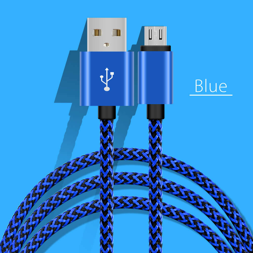 Micro USB Braided Charging Cable - Eastlakes Electronics